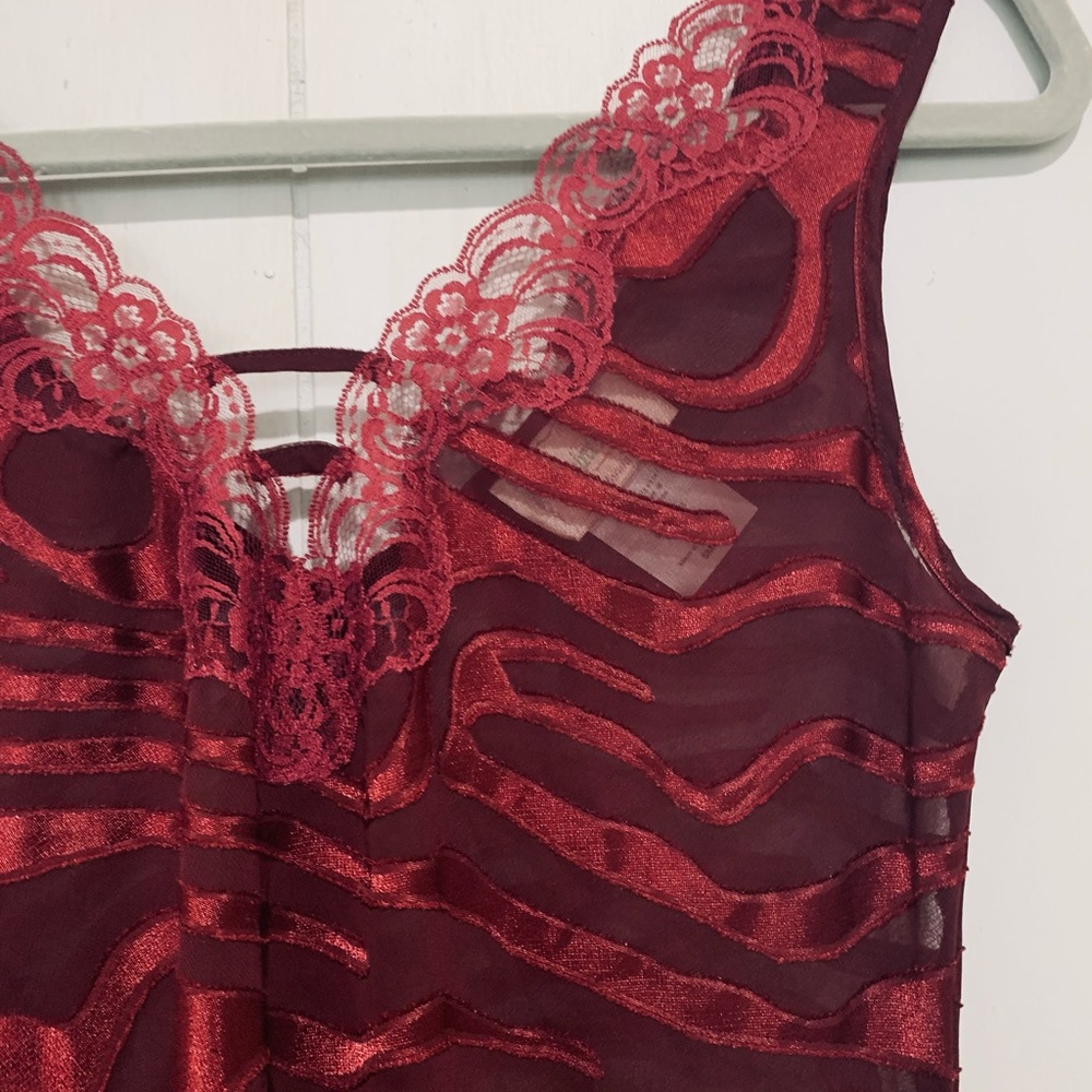 Vintage Lingerie Slip Animal Print - Picture 3 of 3